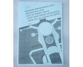 KATALOG NÁHRADNÍCH DÍLŮ - JAWA 350/634